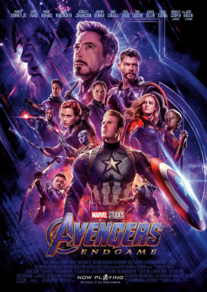 Poster placeholder for Avengers: Endgame, a Marvel superhero film