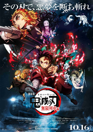 Poster placeholder for Demon Slayer: Mugen Train, an anime film
