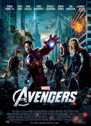 Poster placeholder for The Avengers, a Marvel superhero team-up film